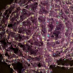 Purple/Pink Bead Garland